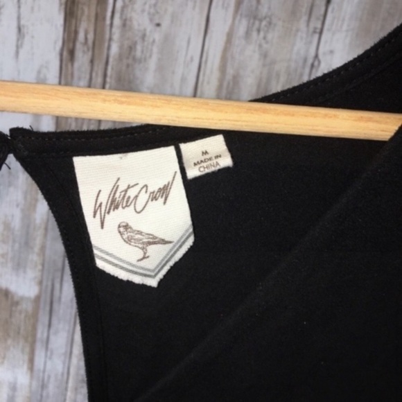 White Crow Black Dress - Picture 4 of 5